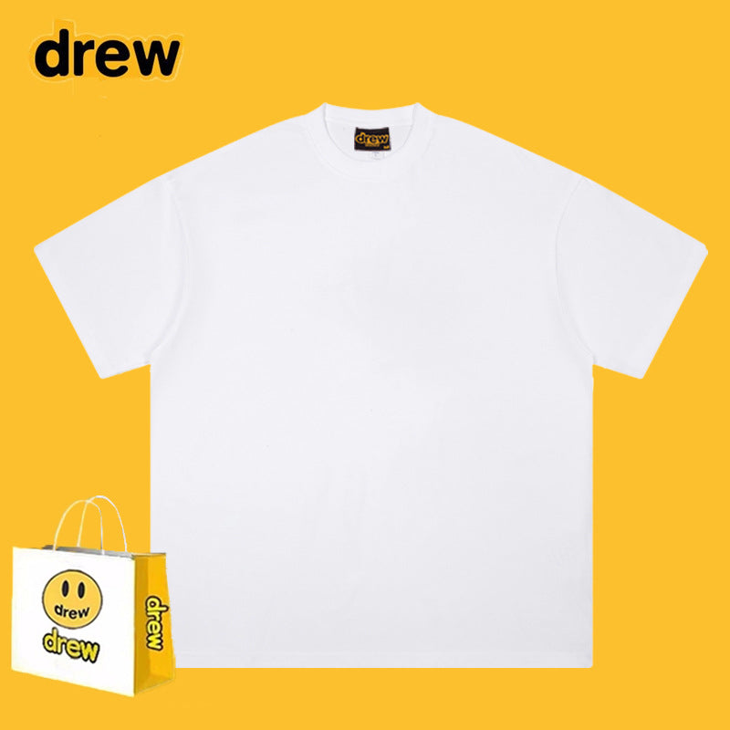 Drew T-shirts Lightning Smiley Print