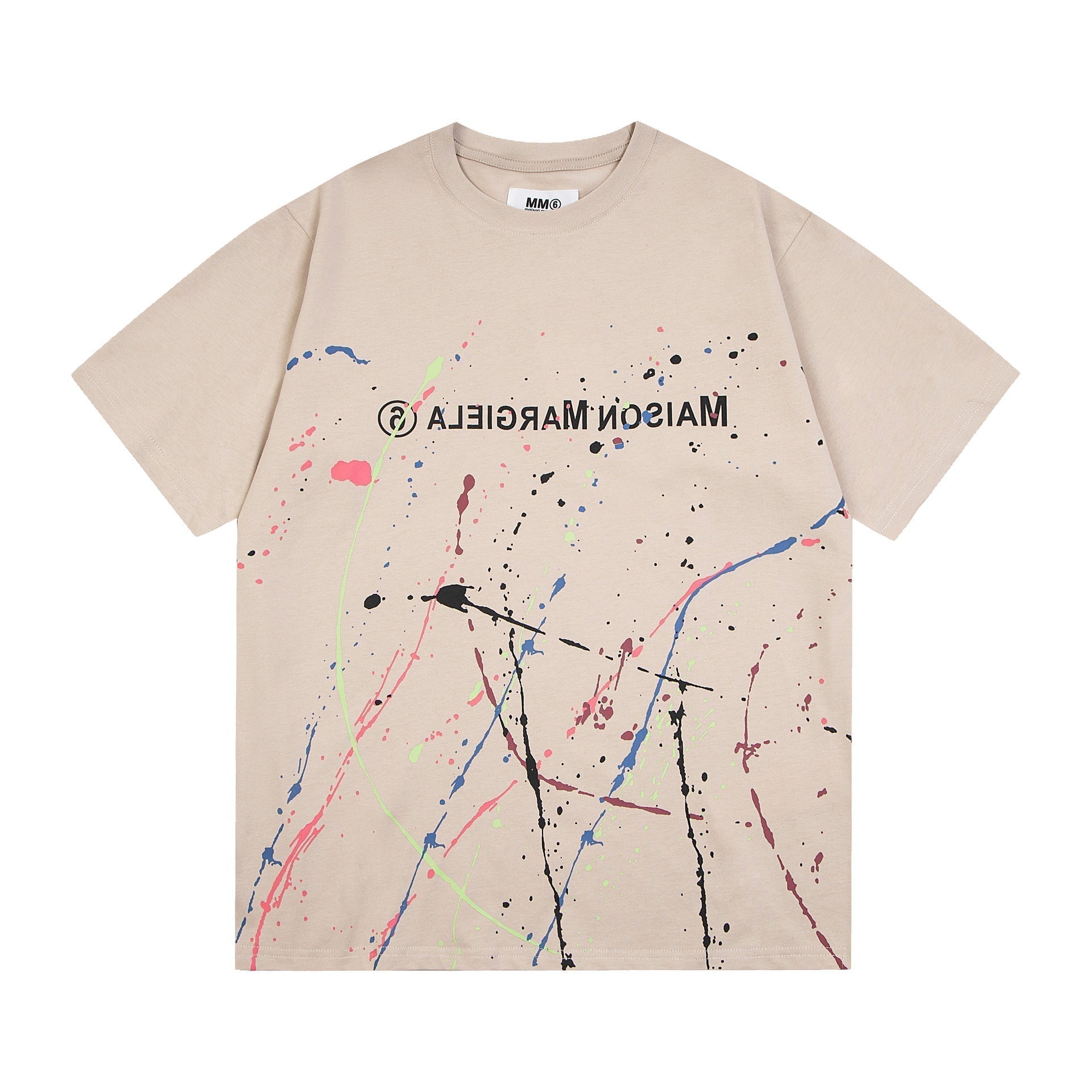 Maison Margiela T-shirt Crew Neck Loose Short Sleeve T-shirt