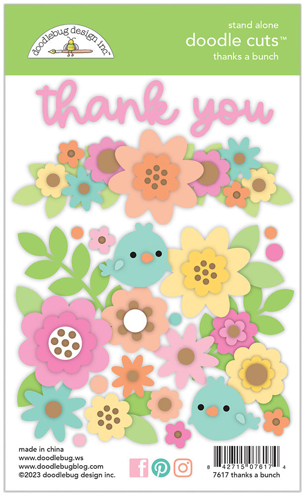 Doodlebug - Thanks a Bunch - Doodle Cuts